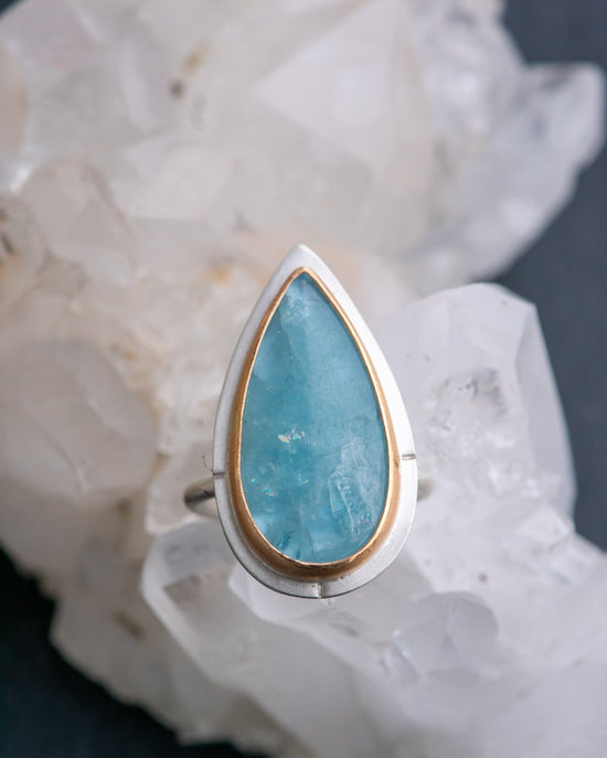 RAWR AQUAMARINE RING - Fly Free