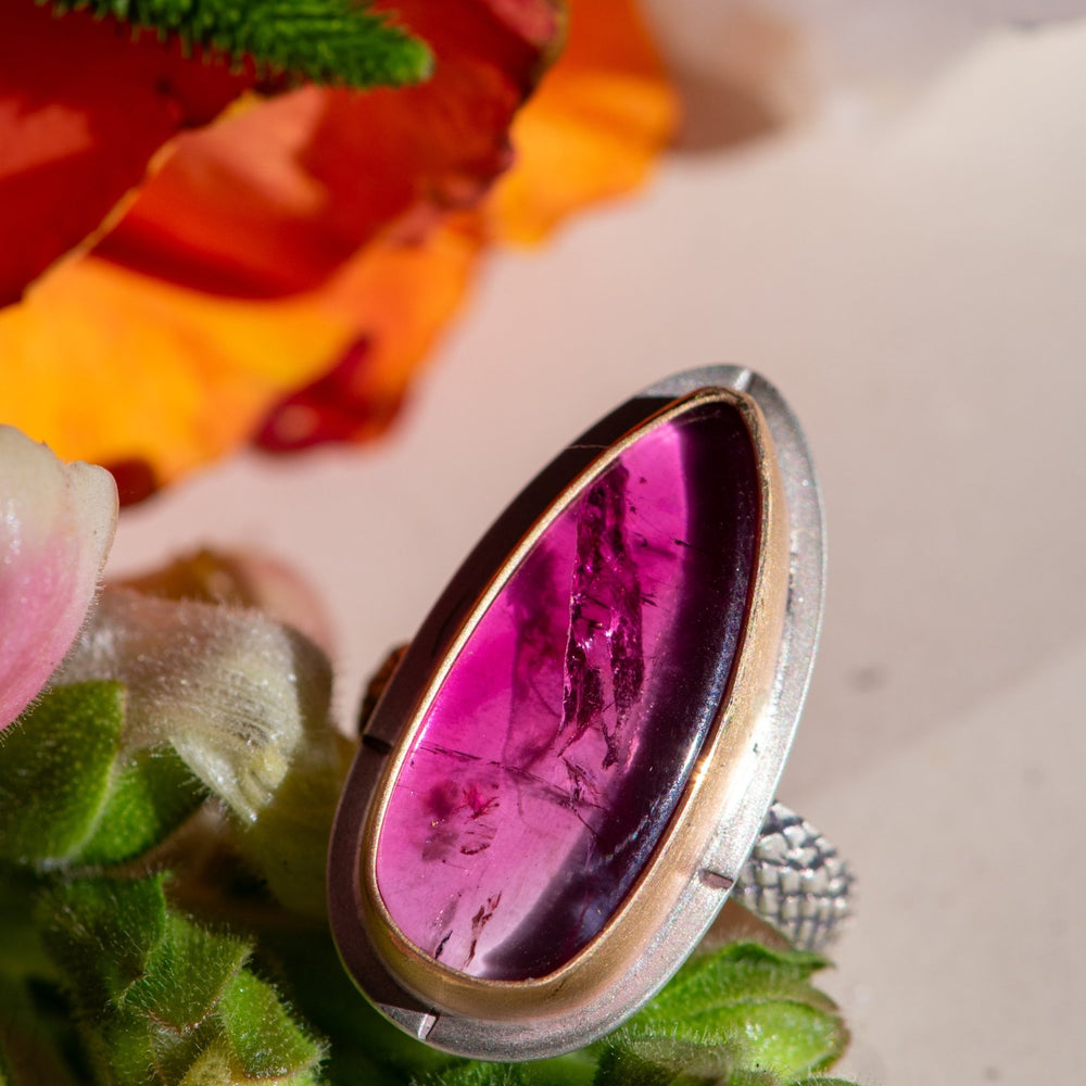 
                  
                    RENEGADE RUBELLITE TOURMALINE RING - Fly Free
                  
                