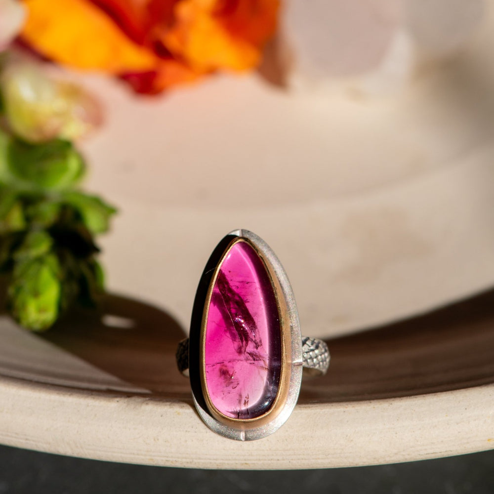 
                  
                    RENEGADE RUBELLITE TOURMALINE RING - Fly Free
                  
                