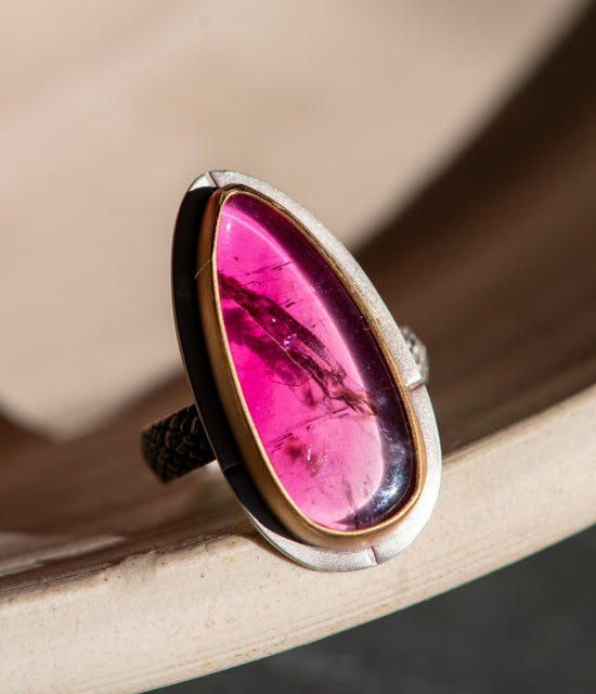 RENEGADE RUBELLITE TOURMALINE RING - Fly Free