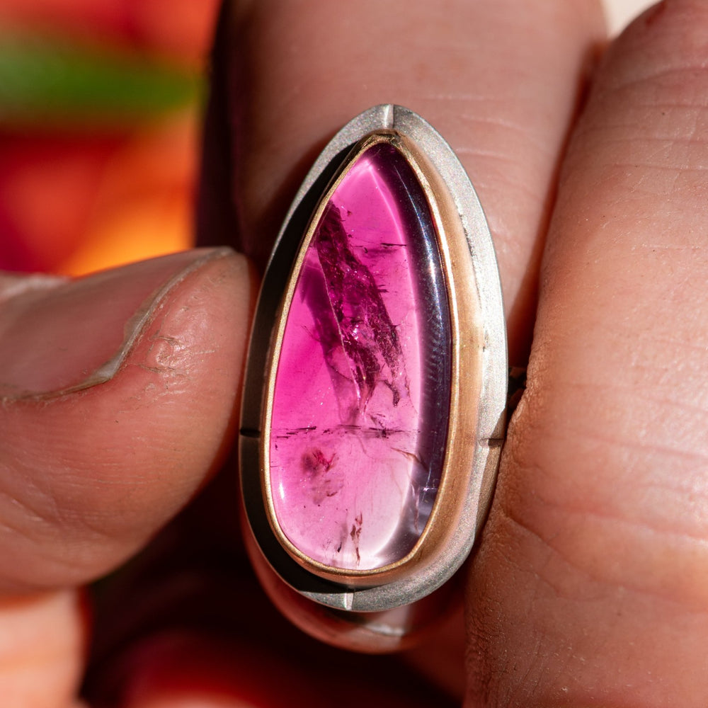 
                  
                    RENEGADE RUBELLITE TOURMALINE RING - Fly Free
                  
                