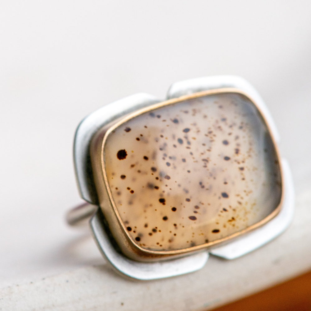 RISE AGAIN MONTANA AGATE RING - Fly Free