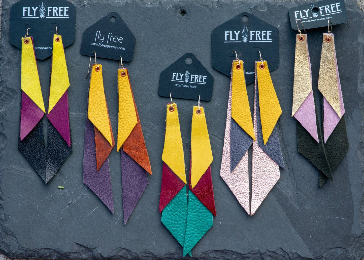 ROCKA AND ROLLA PART 2 EARRINGS - Fly Free