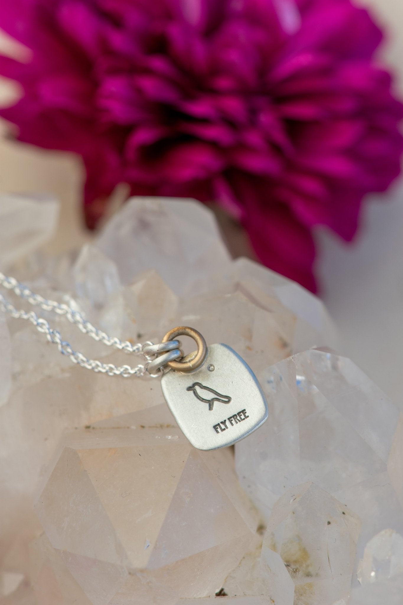 RUBELLITE DELIGHT TOURMALINE NECKLACE - Fly Free