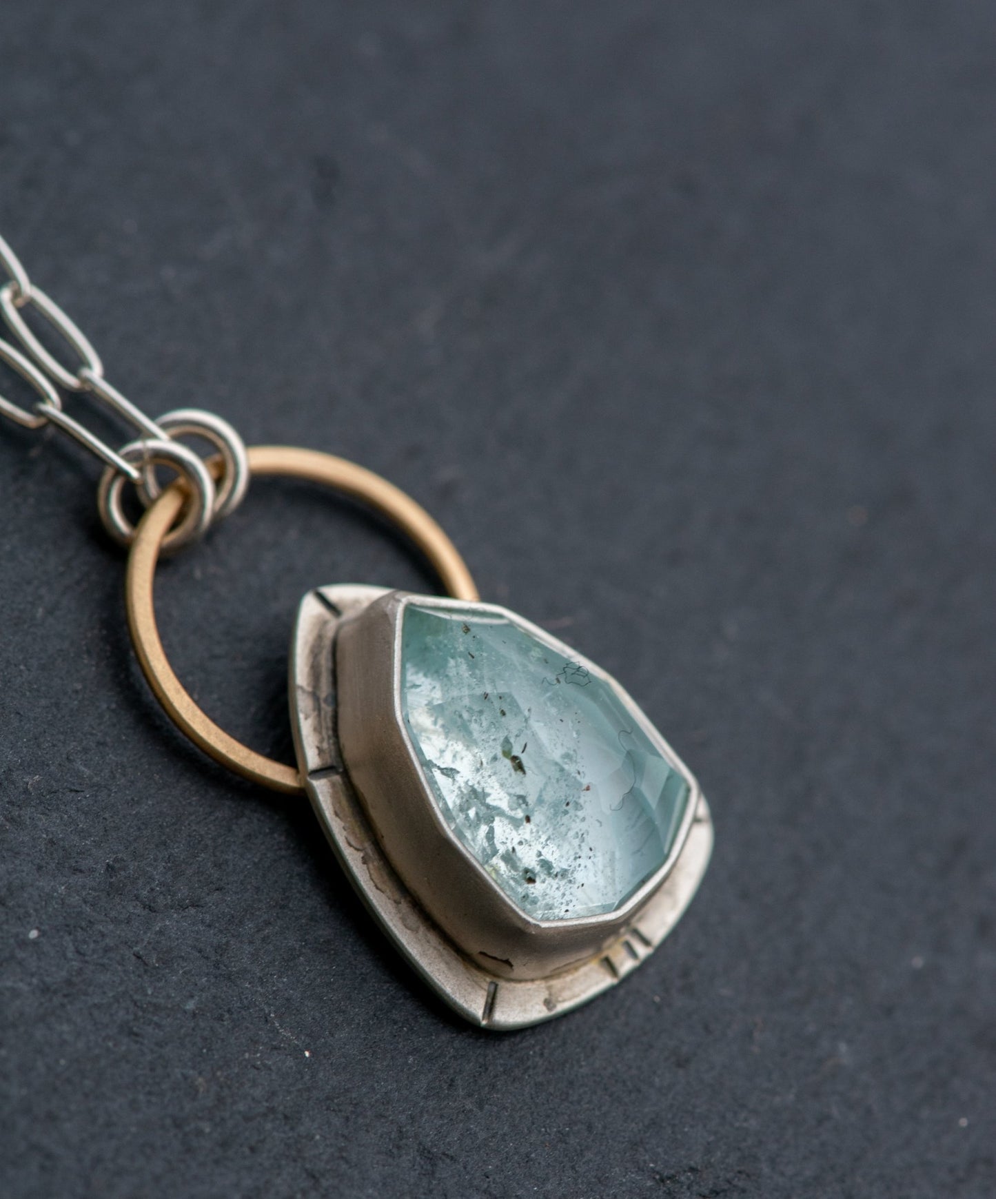 SHALLOW SEAS AQUAMARINE NECKLACES - Fly Free