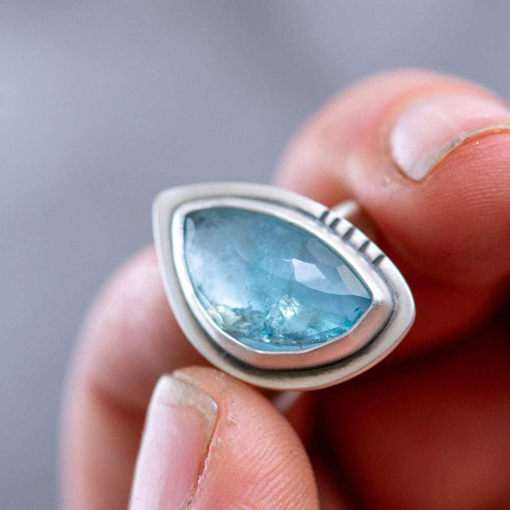 
                  
                    SHALLOW SEAS AQUAMARINE RING - Fly Free
                  
                
