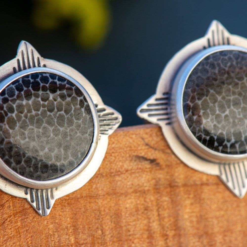 
                  
                    SISTER FOSSILIZED CORAL RINGS - Fly Free
                  
                