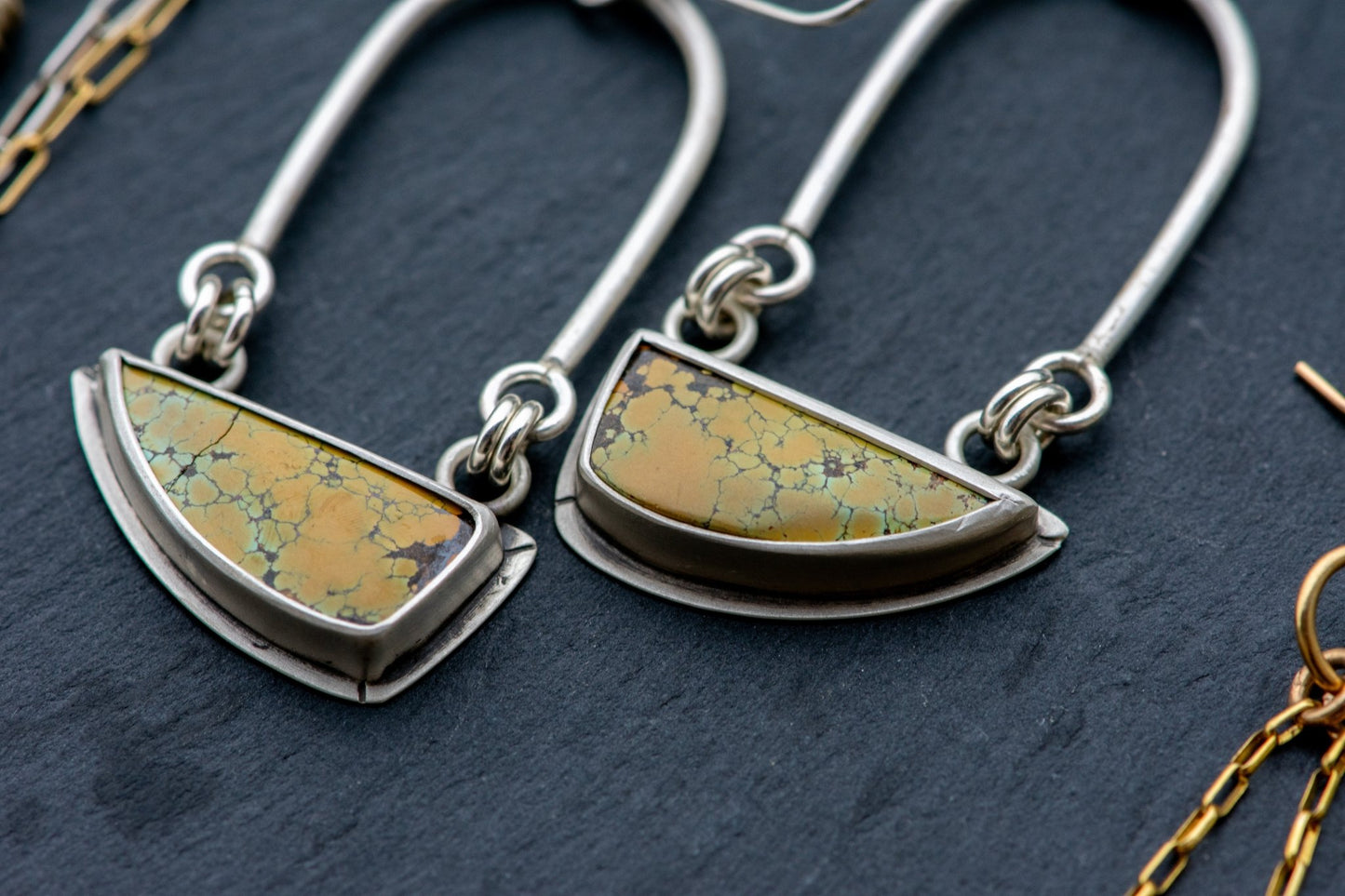 STANDING ON BUSINESS TURQUOISE EARRINGS - Fly Free