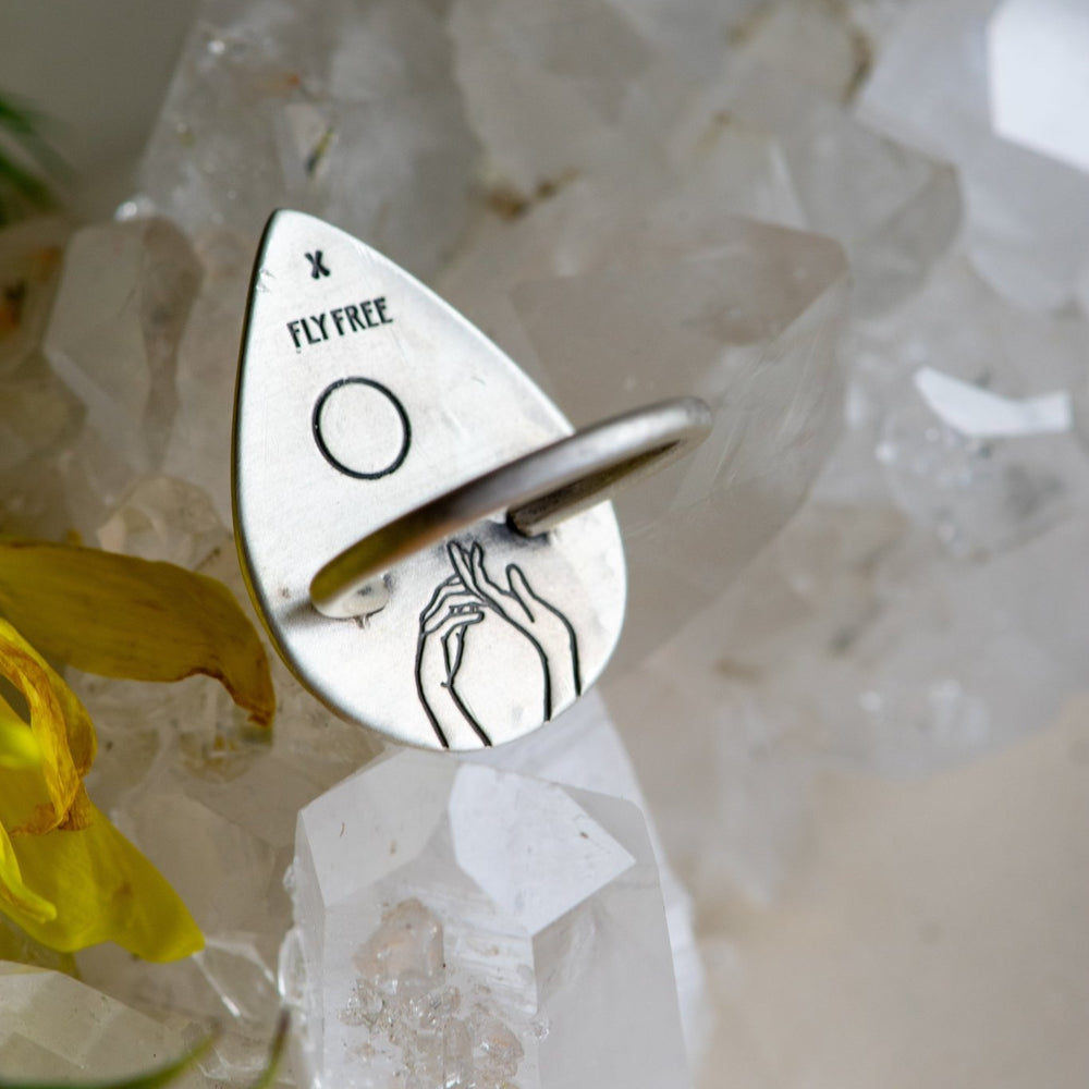 
                  
                    STARBURST RUTILATED QUARTZ RING - Fly Free
                  
                