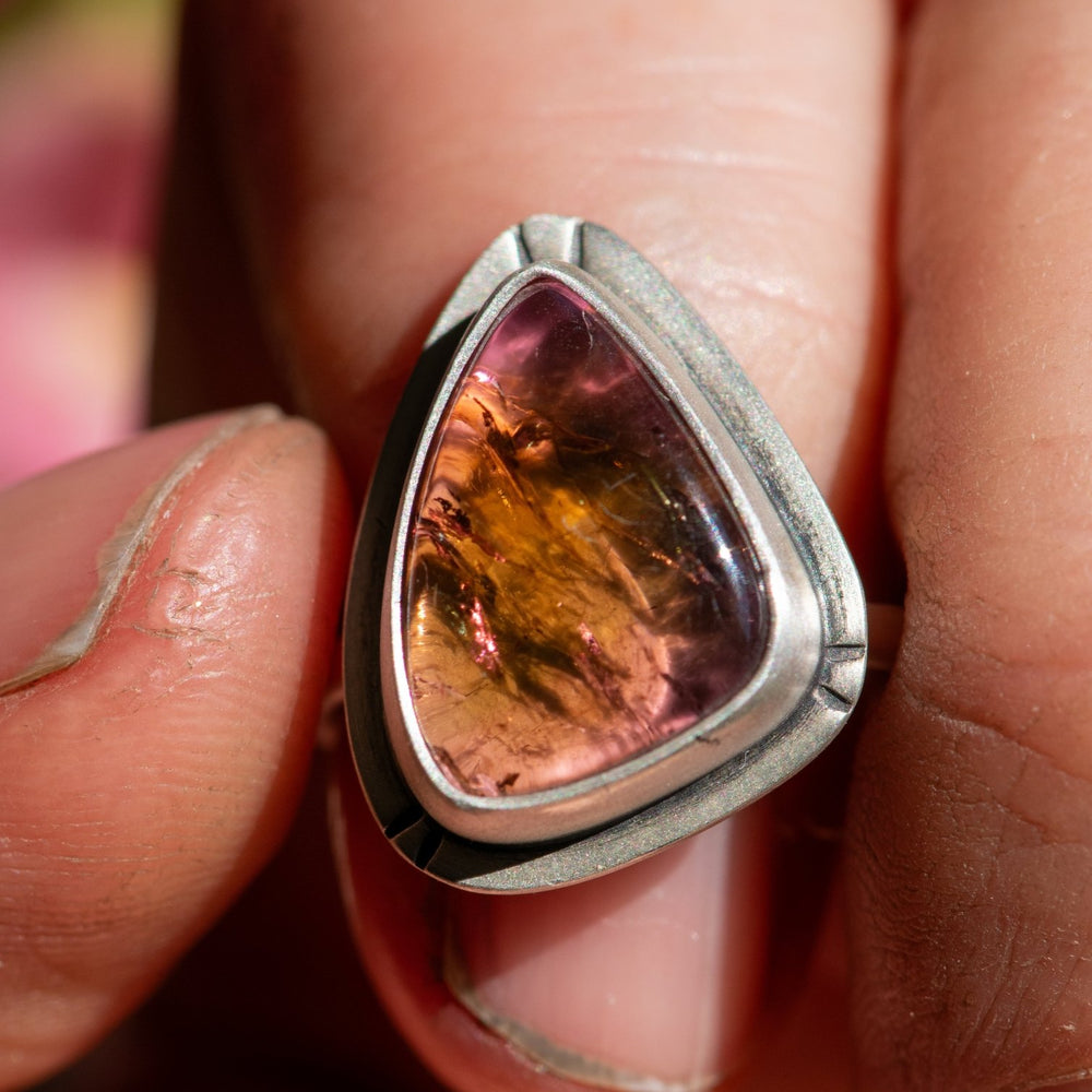 
                  
                    TIGER TOURMALINE RING - Fly Free
                  
                