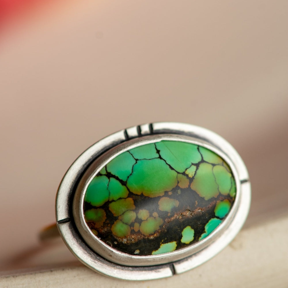 TIME TRAVELER TURQUOISE RING - Fly Free