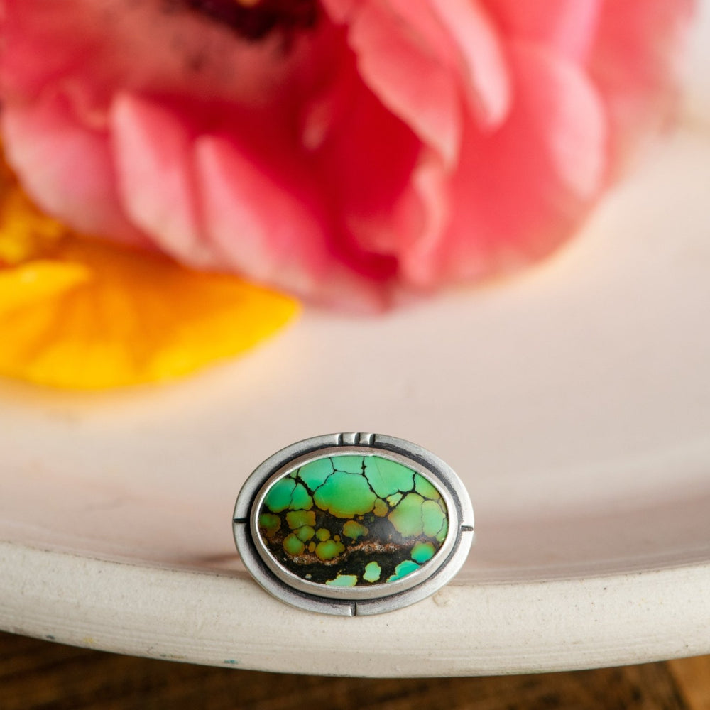 TIME TRAVELER TURQUOISE RING - Fly Free