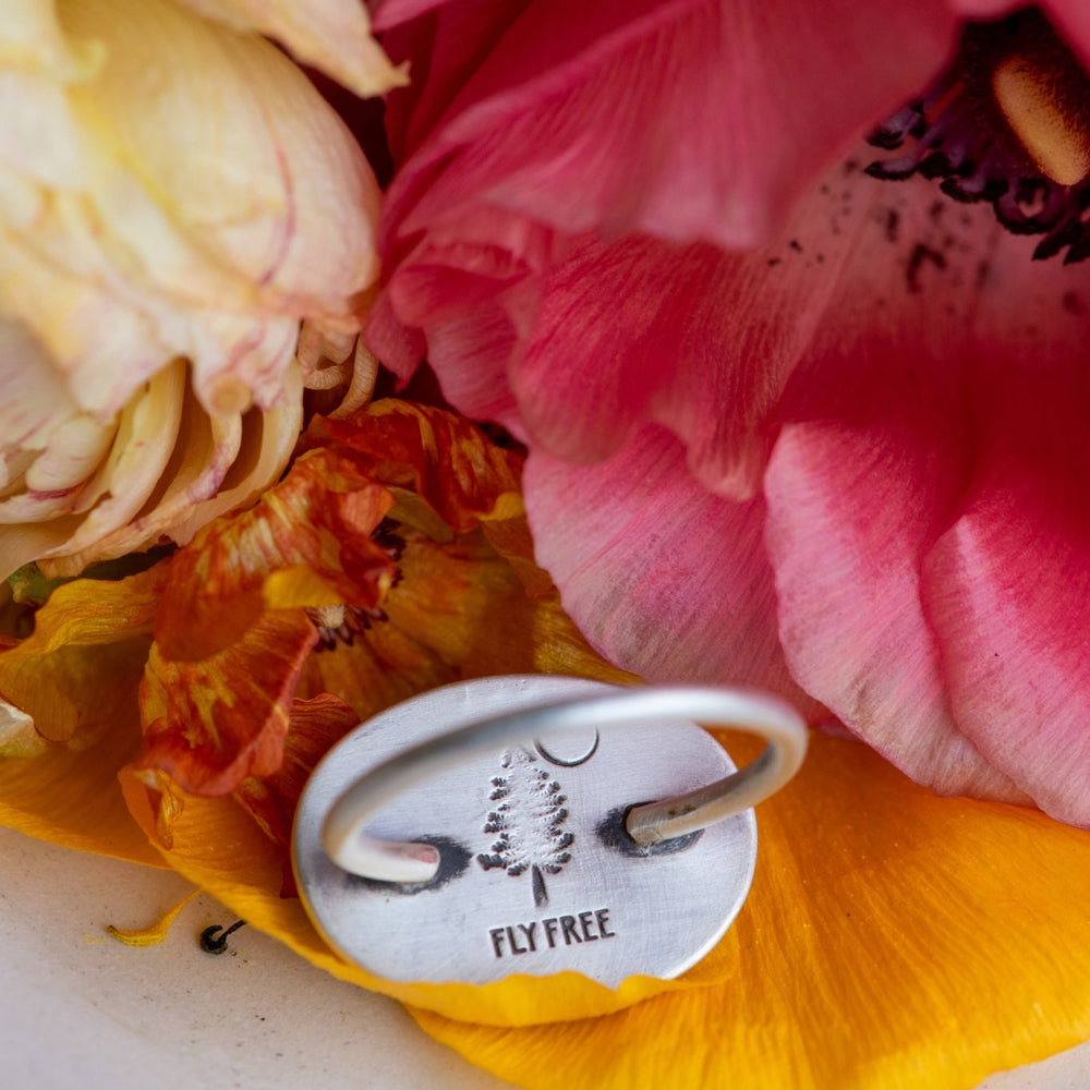 
                  
                    TIME TRAVELER TURQUOISE RING - Fly Free
                  
                