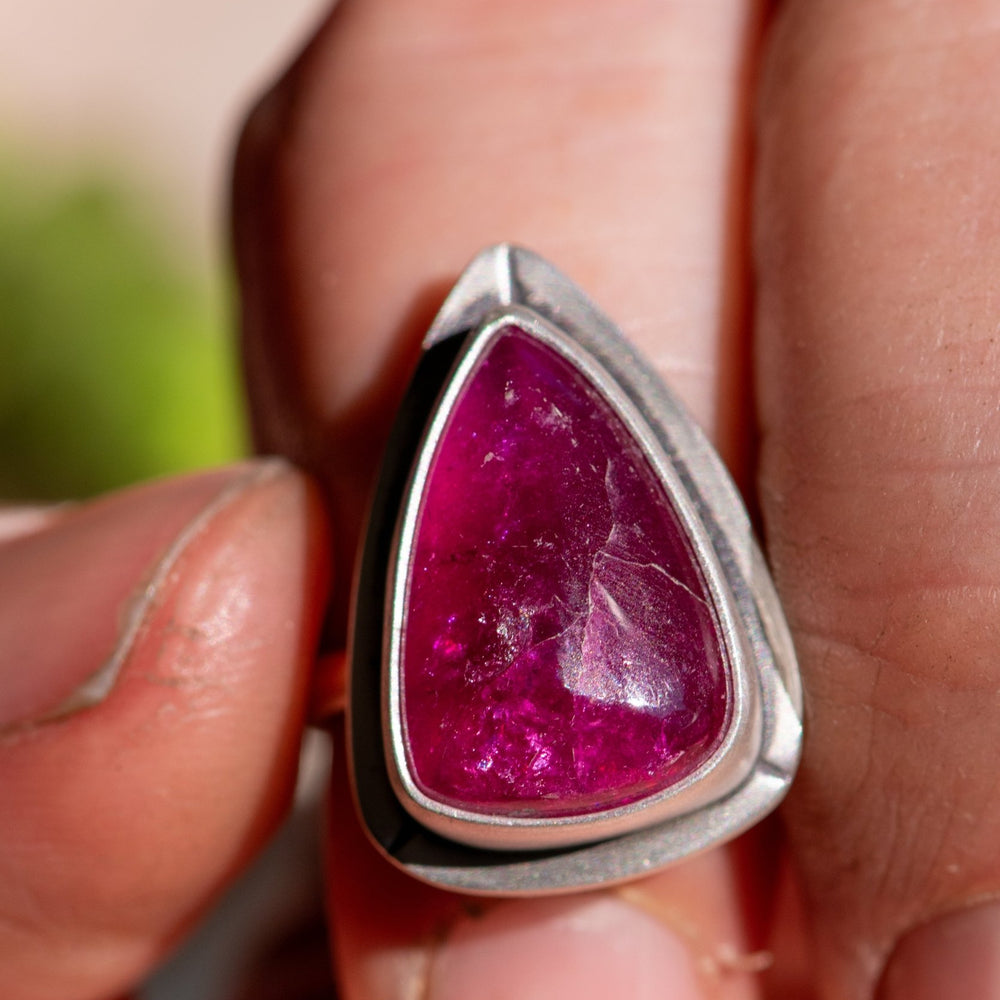
                  
                    TO FIND TO SEEK PINK TOURMALINE RING - Fly Free
                  
                