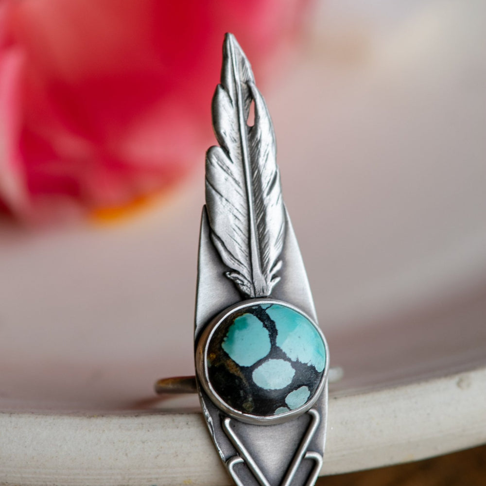 
                  
                    TURQUOISE DIVINER RING - Fly Free
                  
                