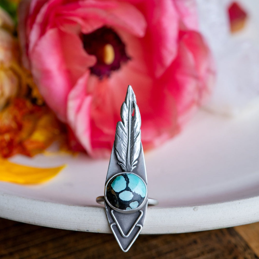 
                  
                    TURQUOISE DIVINER RING - Fly Free
                  
                