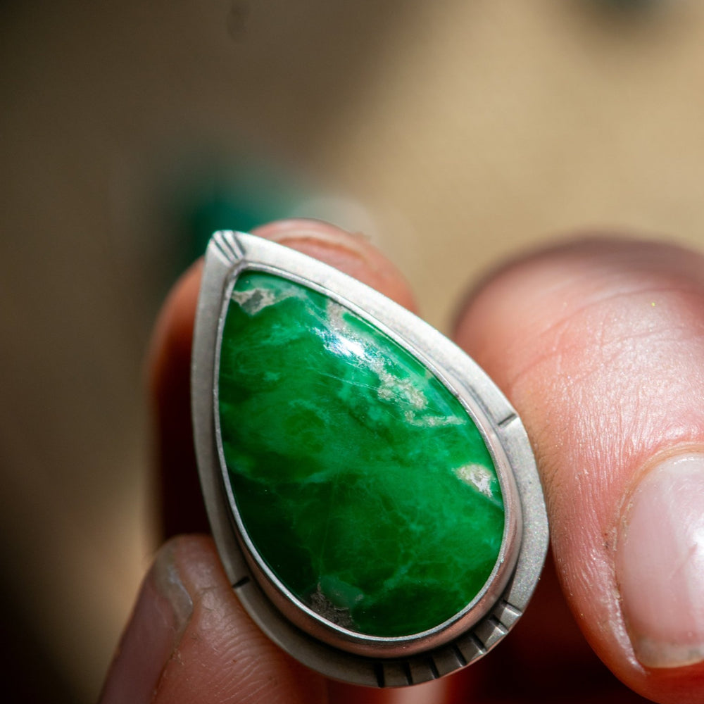 
                  
                    VERDE VARISCITE RING - Fly Free
                  
                