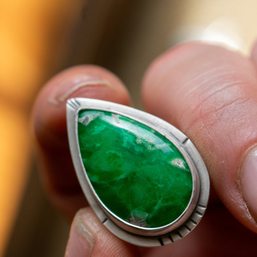 
                  
                    VERDE VARISCITE RING - Fly Free
                  
                