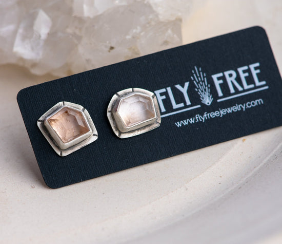 WABI SABI TOPAZ STUDS - Fly Free