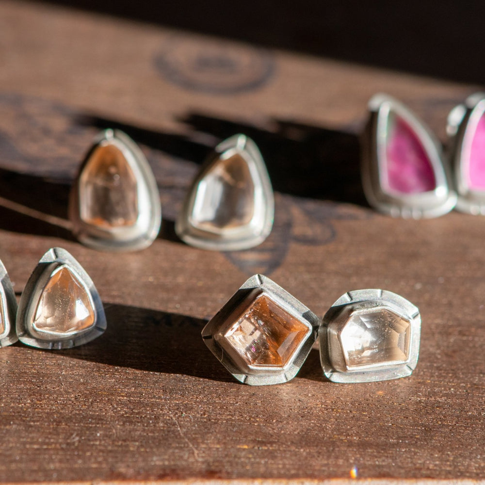 
                  
                    WABI SABI TOPAZ STUDS - Fly Free
                  
                