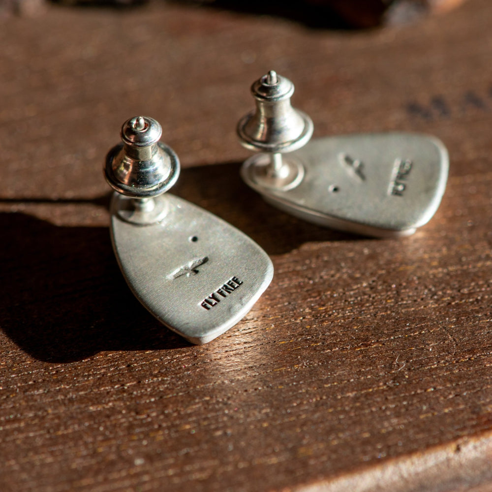 
                  
                    WABI SABI TOPAZ STUDS - Fly Free
                  
                