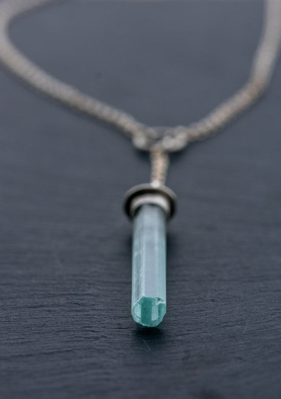 WHERE THE WILD THINGS ARE AQUAMARINE NECKLACE - Fly Free