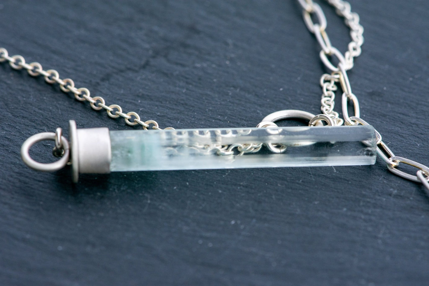 WHERE THE WILD THINGS ARE AQUAMARINE NECKLACE - Fly Free