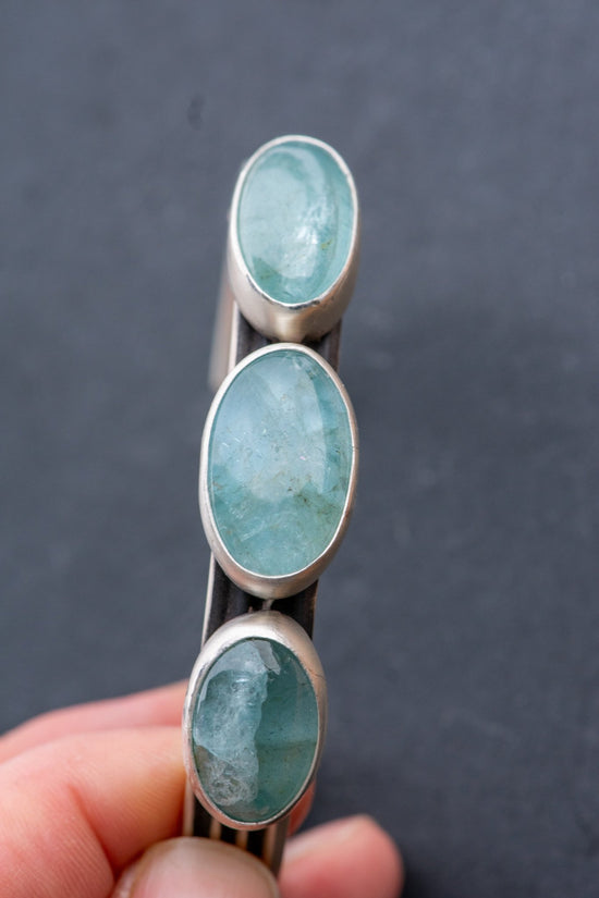 WILDCARD AQUAMARINE CUFF - Fly Free