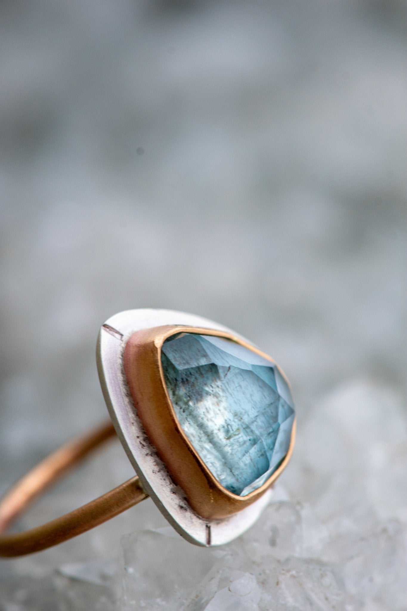 WONDER AQUAMARINE RING - Fly Free