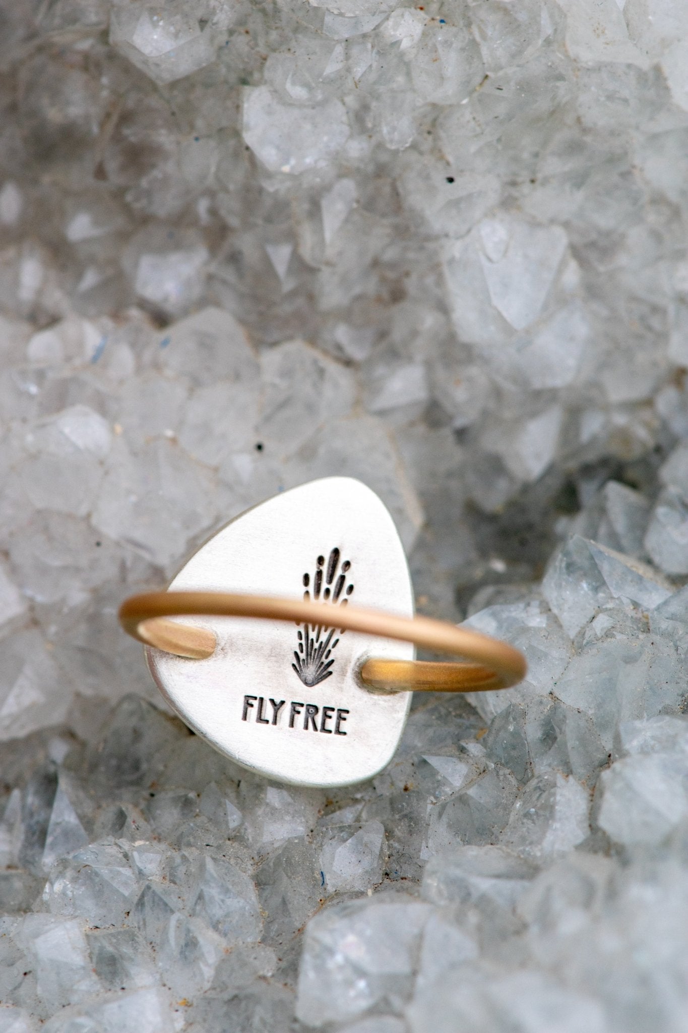 WONDER AQUAMARINE RING - Fly Free