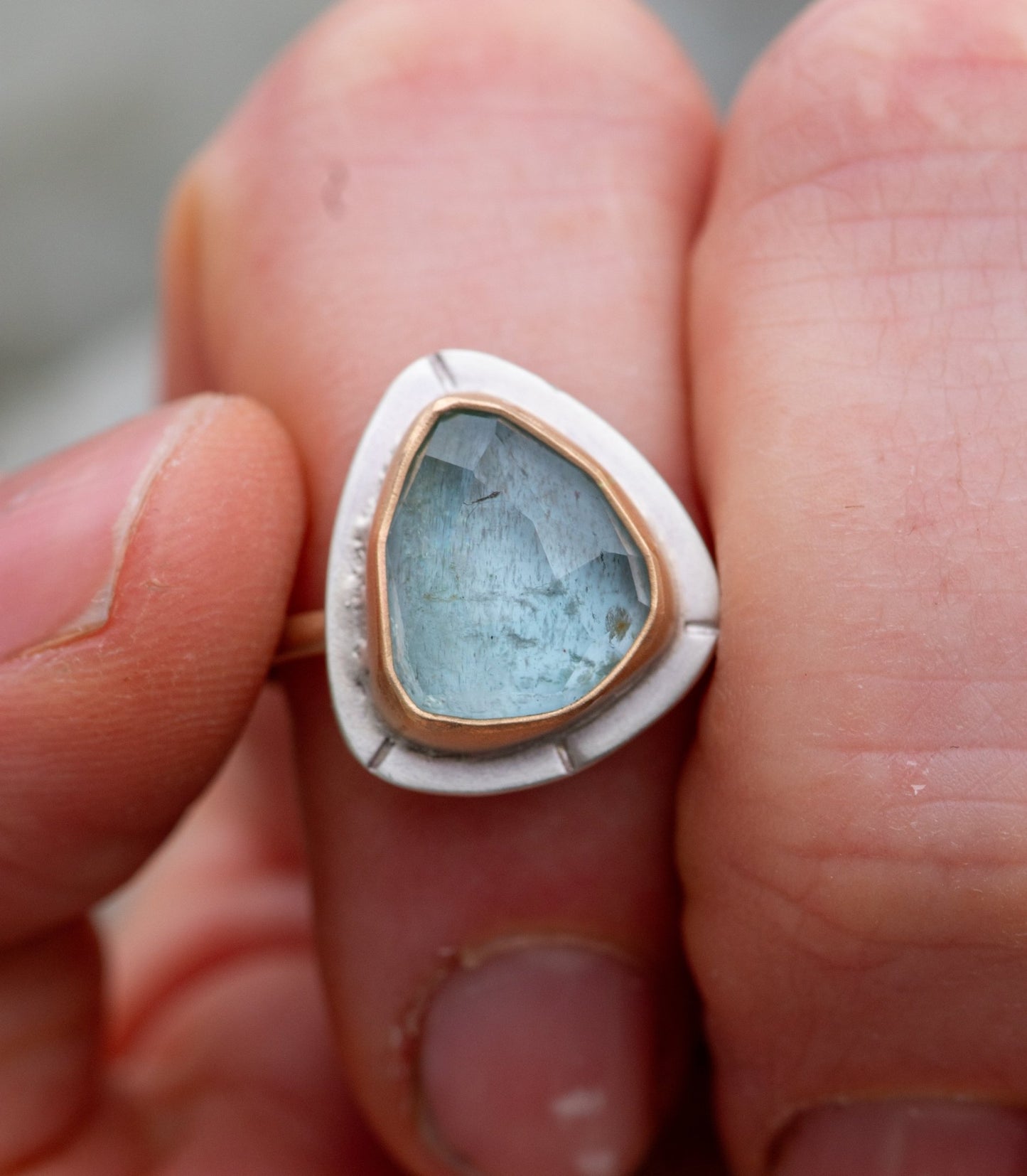 WONDER AQUAMARINE RING - Fly Free