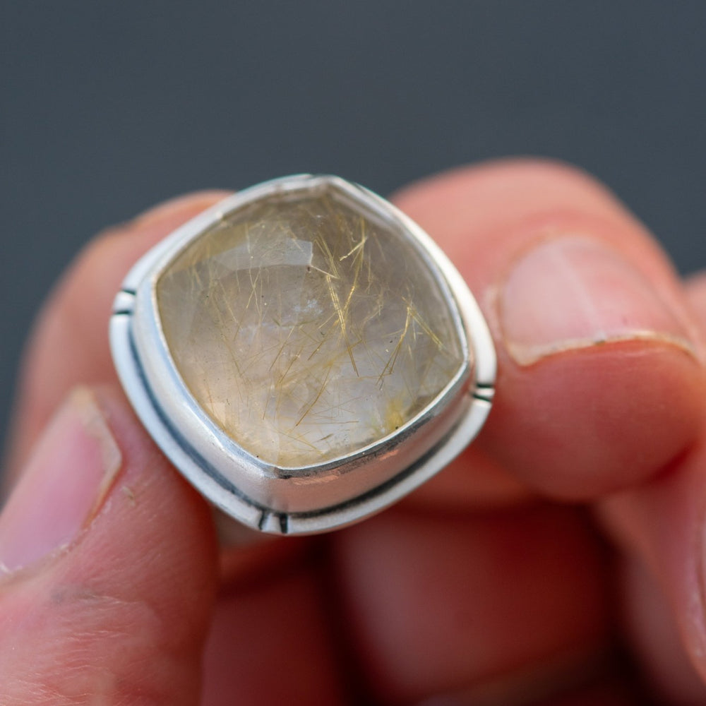 WONDER RUTILATED QUARTZ RING - Fly Free