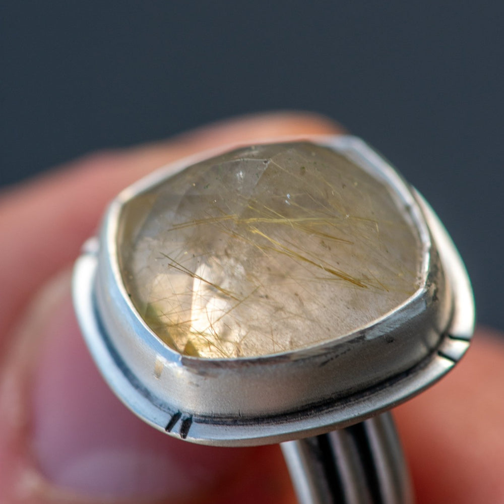 
                  
                    WONDER RUTILATED QUARTZ RING - Fly Free
                  
                
