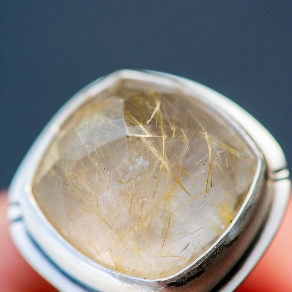 WONDER RUTILATED QUARTZ RING - Fly Free