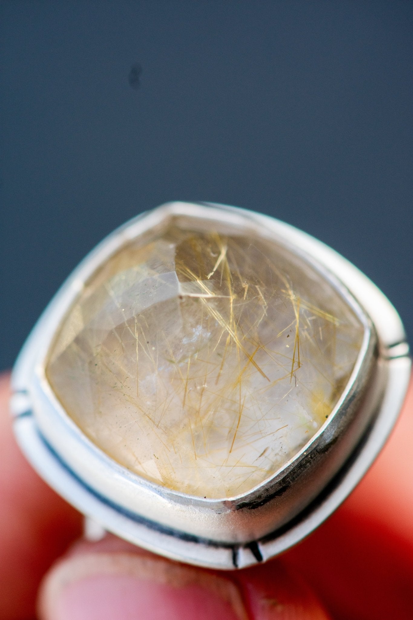 WONDER RUTILATED QUARTZ RING - Fly Free