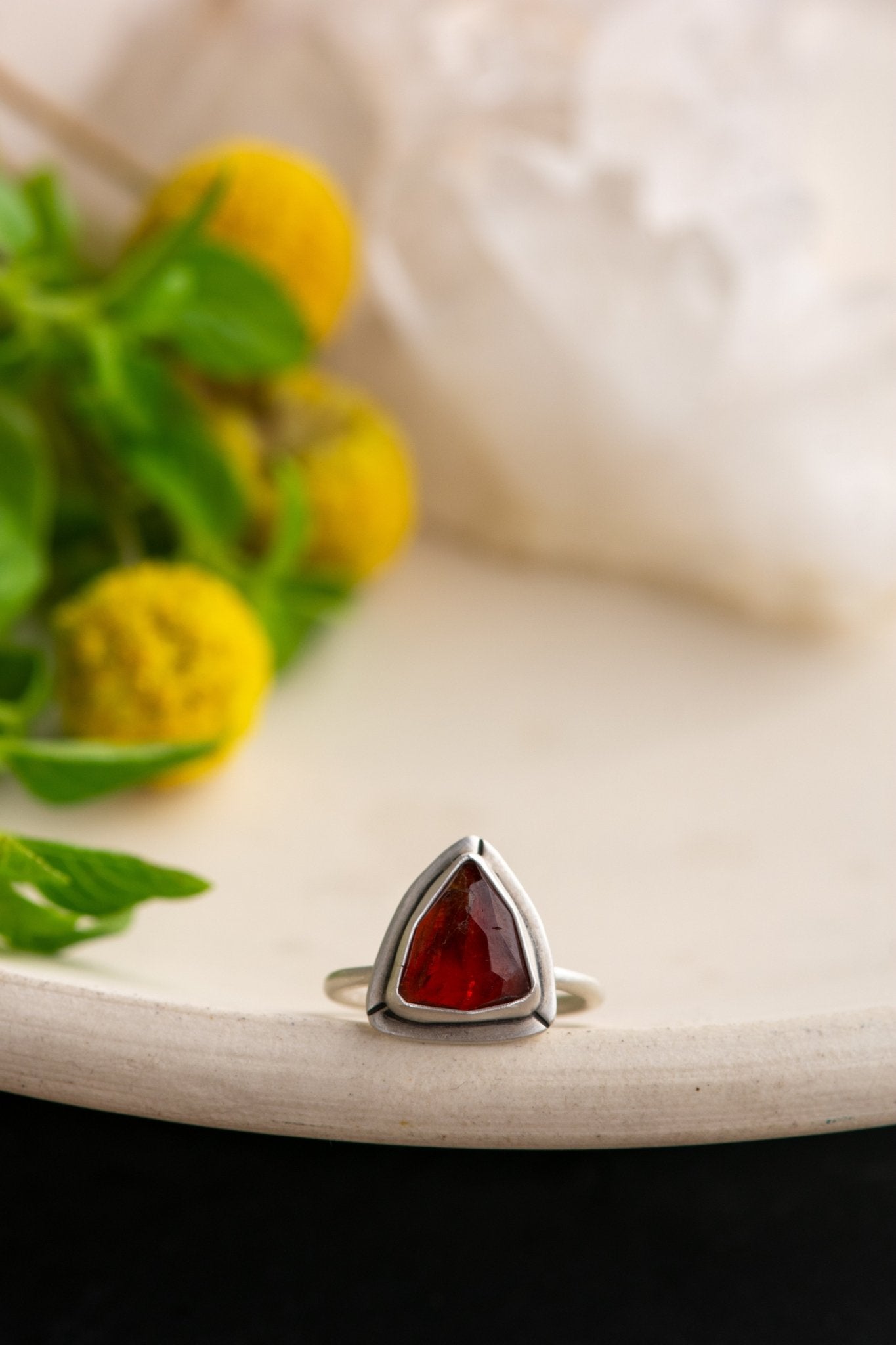YOUR ARE DOING THE BEST GARNET RING - Fly Free