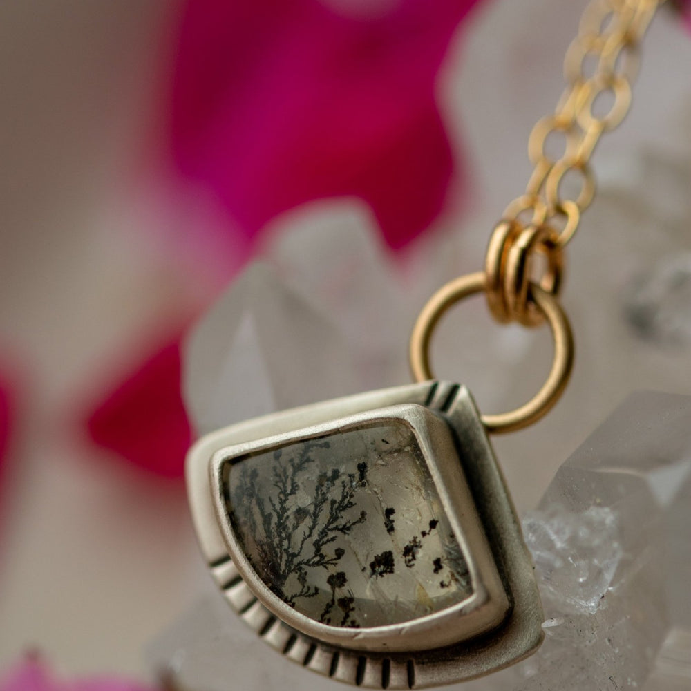 
                  
                    DREAMY DENDRITIC AGATE NECKLACES - Fly Free
                  
                