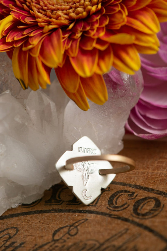 FLAMING JUNE TOPAZ RING - Fly Free