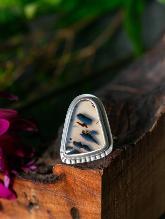 GOING HOME MONTANA AGATE RING - Fly Free