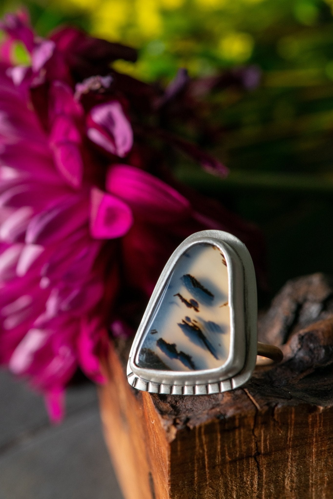 GOING HOME MONTANA AGATE RING - Fly Free