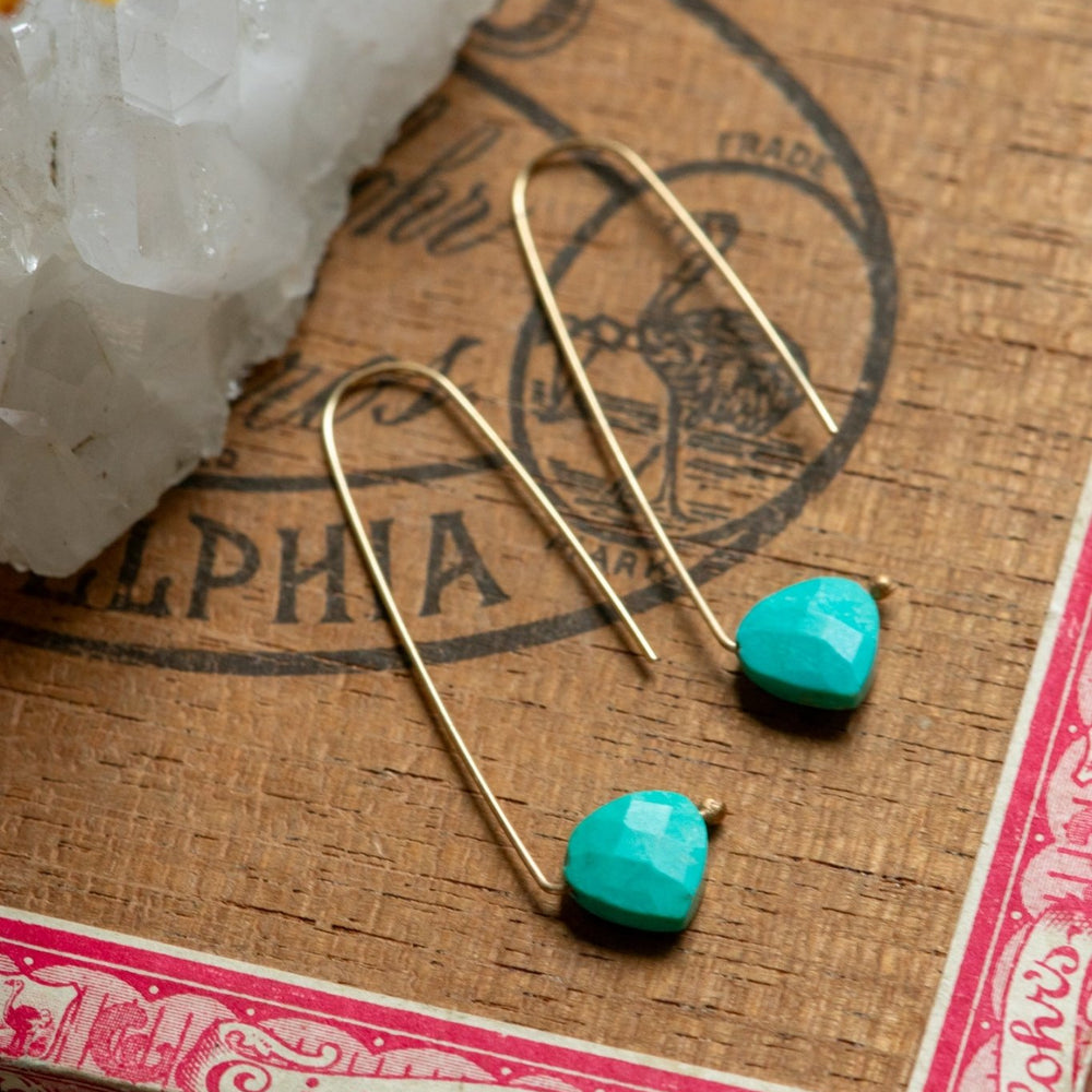 
                  
                    GROW TURQUOISE EARRINGS - Fly Free
                  
                