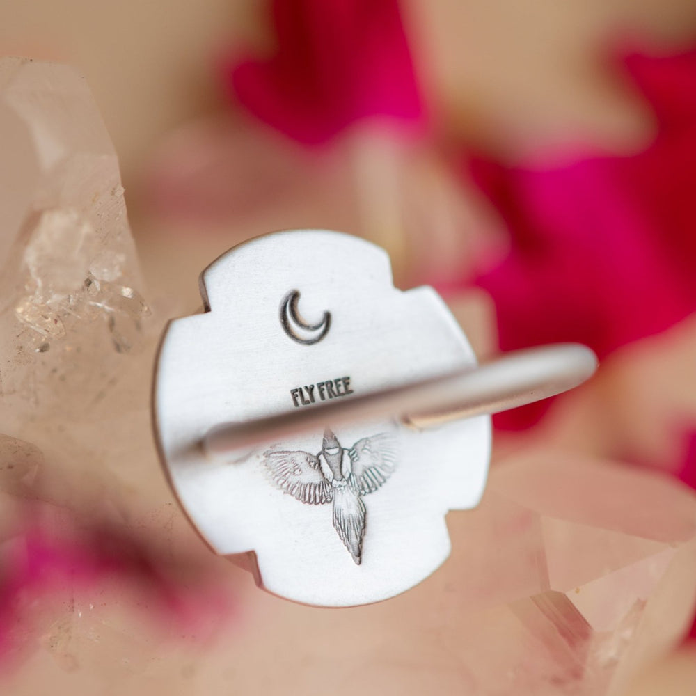 
                  
                    HERNE THE HUNTER DENDRITIC AGATE RING - Fly Free
                  
                