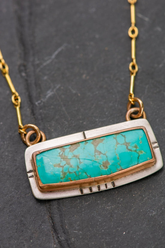 Load image into Gallery viewer, IM STILL STANDING TURQUOISE NECKLACES - Fly Free
