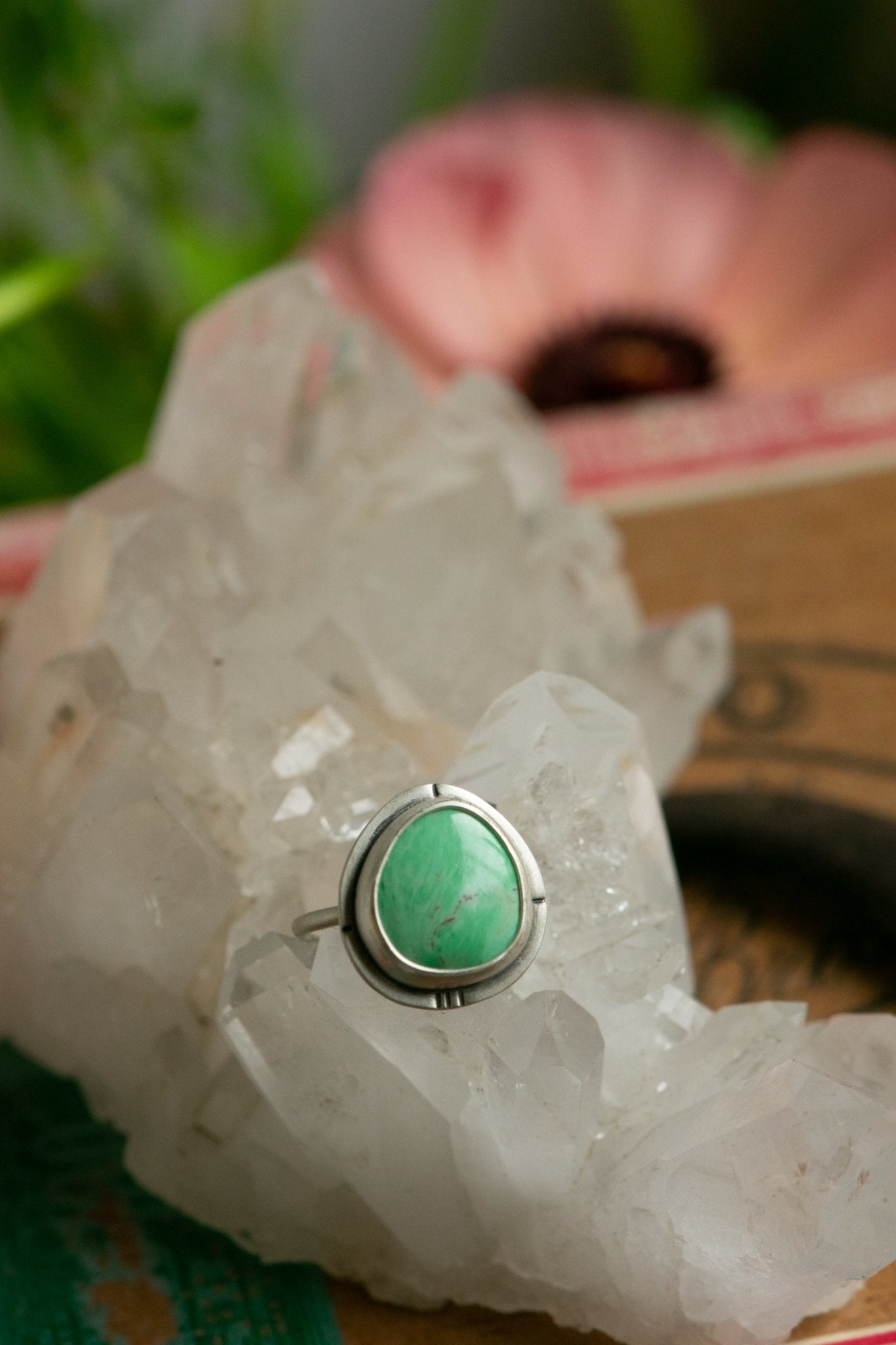MINTY VARISCITE RING - Fly Free