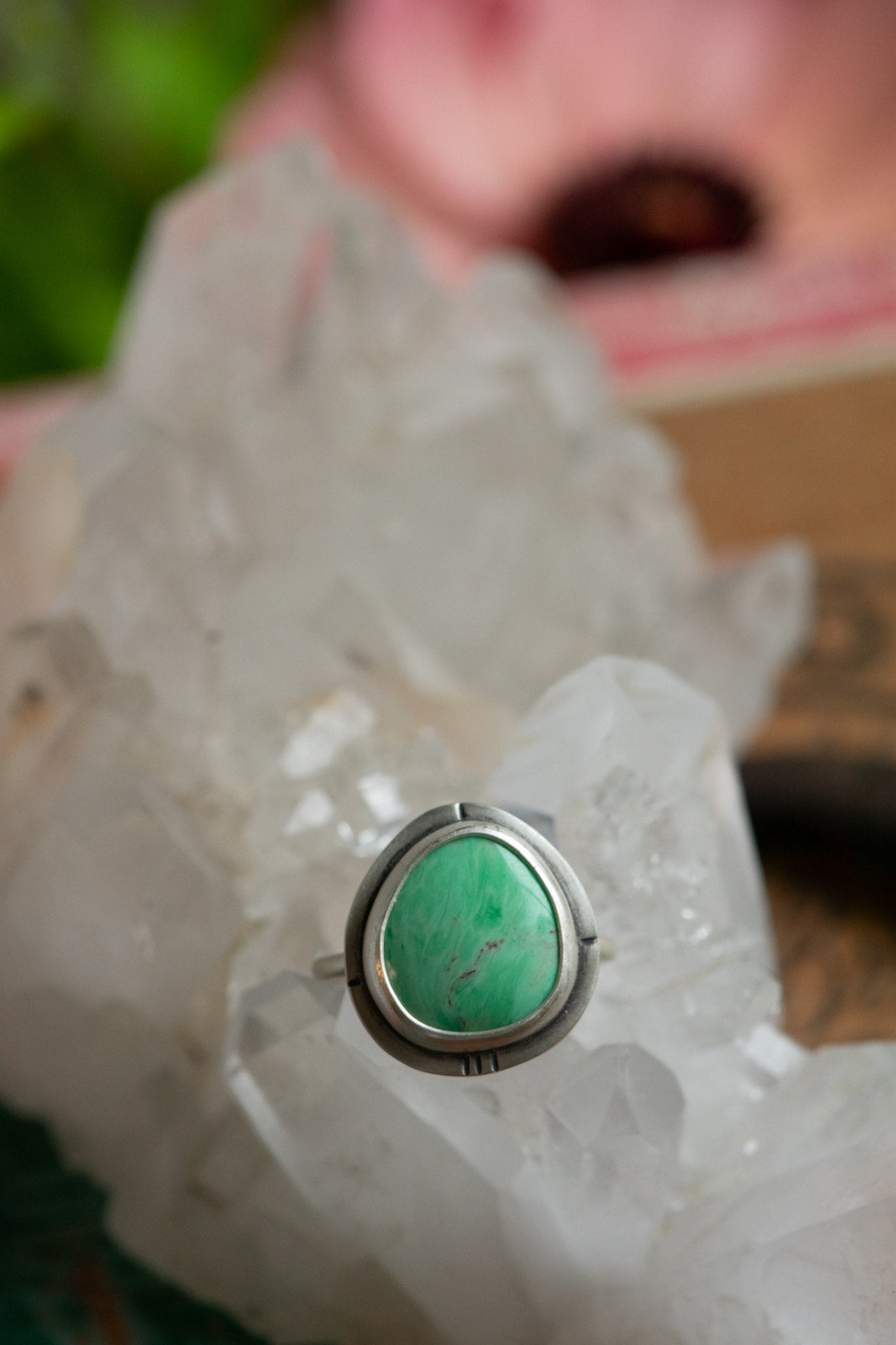 MINTY VARISCITE RING - Fly Free