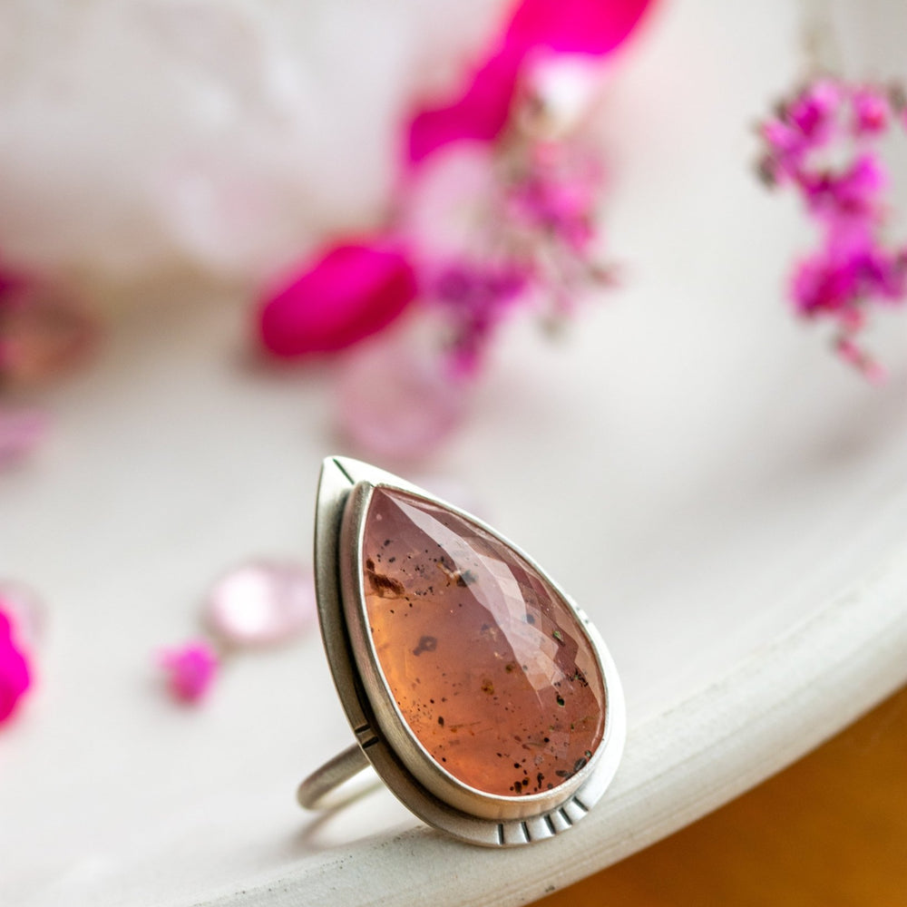 
                  
                    PRECIOUS ROSE QUARTZ RING - Fly Free
                  
                