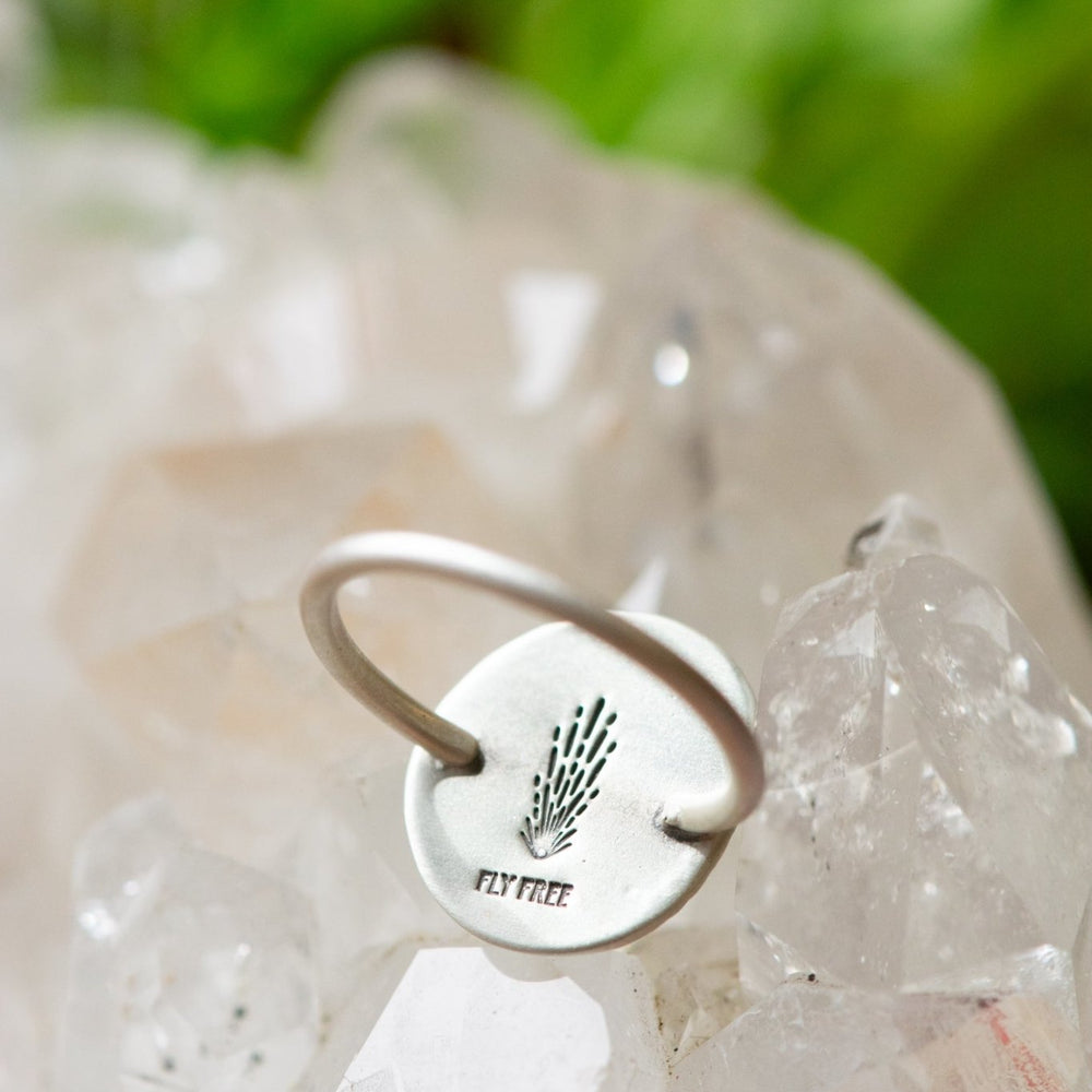 
                  
                    RESOLUTE TURQUOISE RING - Fly Free
                  
                