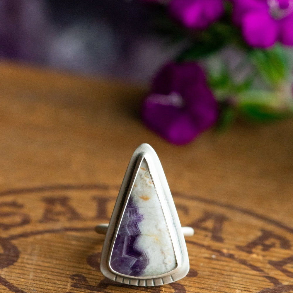 
                  
                    STRATA AMETHYST RING - Fly Free
                  
                