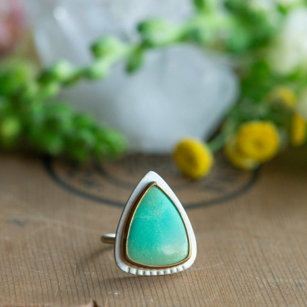
                  
                    VIRDANT VARISCITE RING - Fly Free
                  
                