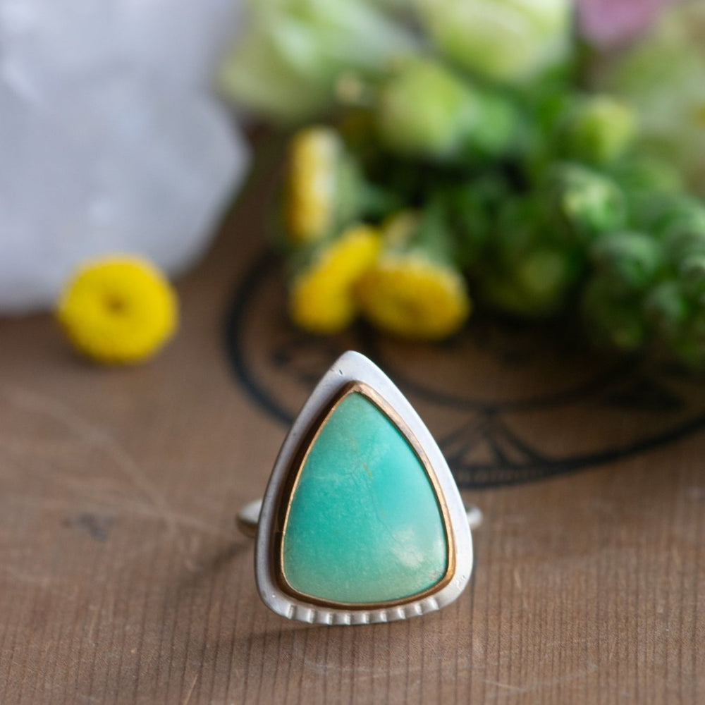 
                  
                    VIRDANT VARISCITE RING - Fly Free
                  
                